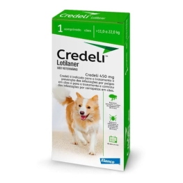 Antipulgas Credeli 450mg Elanco Para Cães 11 A 22kg