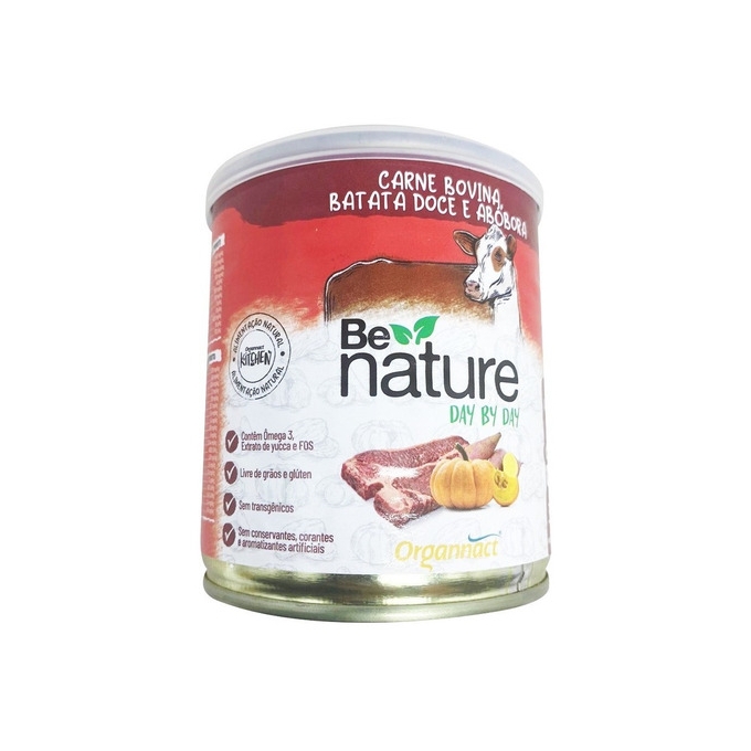 Alimento Cães Adultos Carne Batata Abóbora Be Nature 300g